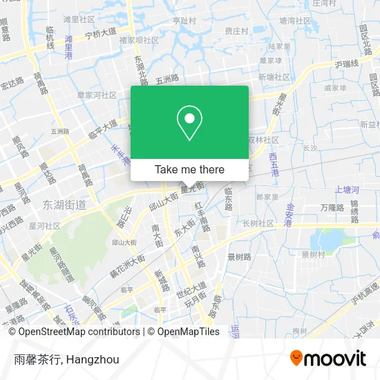 雨馨茶行 map