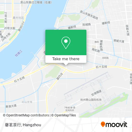 馨茗茶行 map