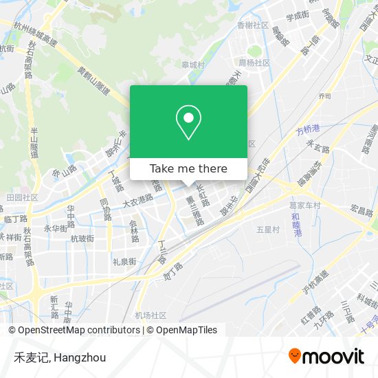 禾麦记 map