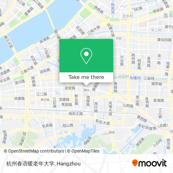 杭州春语暖老年大学 map