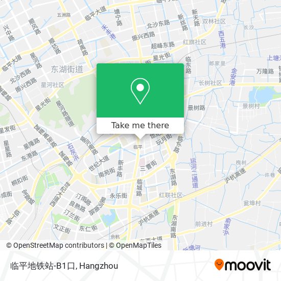 临平地铁站-B1口 map