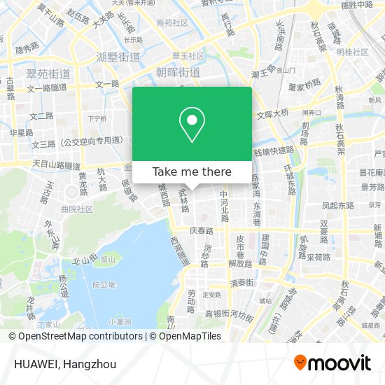 HUAWEI map