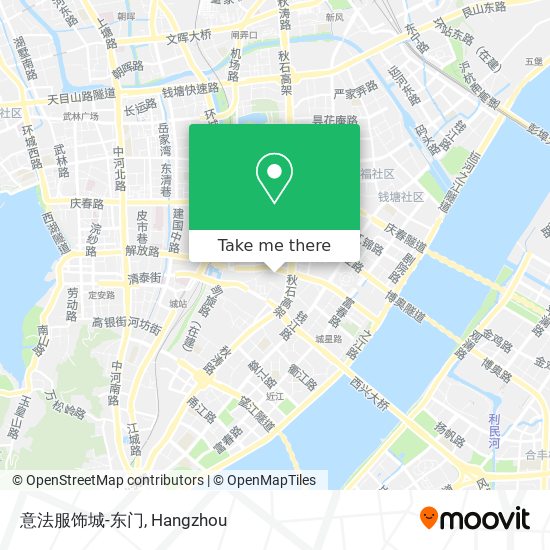 意法服饰城-东门 map