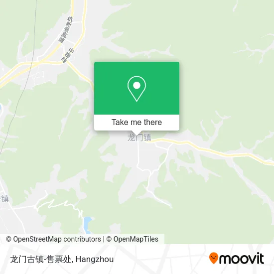 龙门古镇-售票处 map