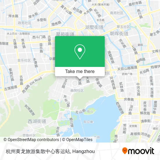 杭州黄龙旅游集散中心客运站 map