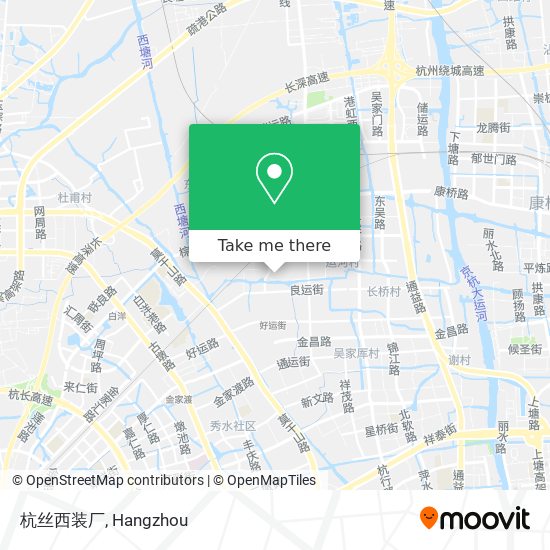 杭丝西装厂 map
