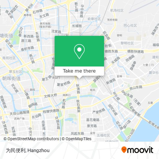 为民便利 map