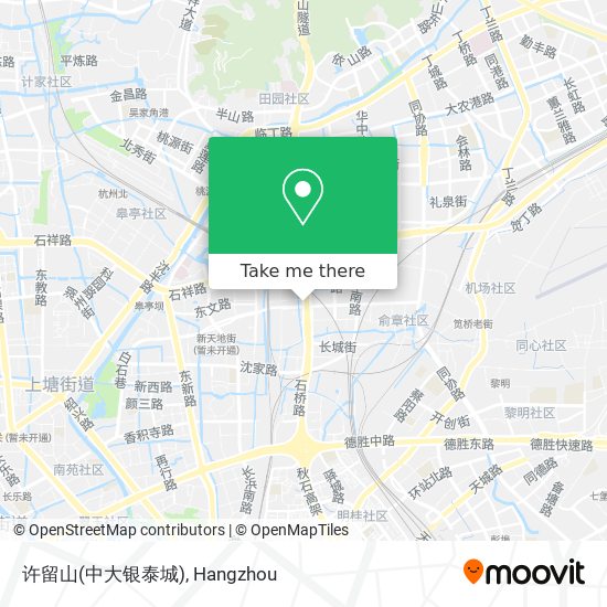 许留山(中大银泰城) map