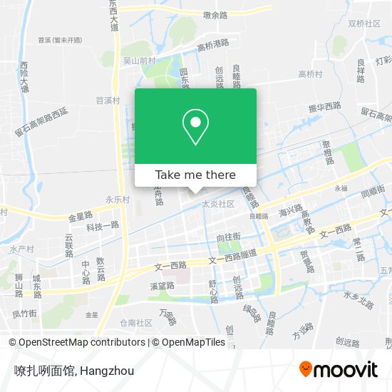 嘹扎咧面馆 map