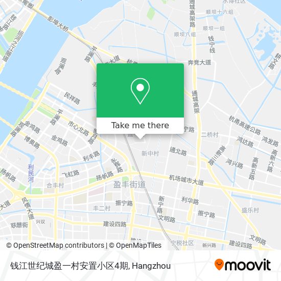 钱江世纪城盈一村安置小区4期 map