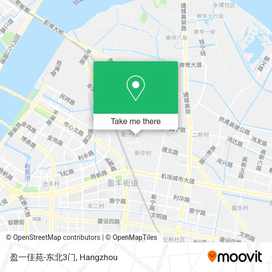 盈一佳苑-东北3门 map