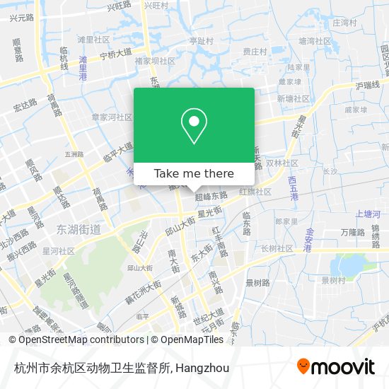 杭州市余杭区动物卫生监督所 map
