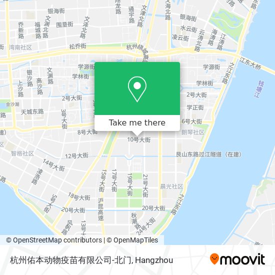 杭州佑本动物疫苗有限公司-北门 map