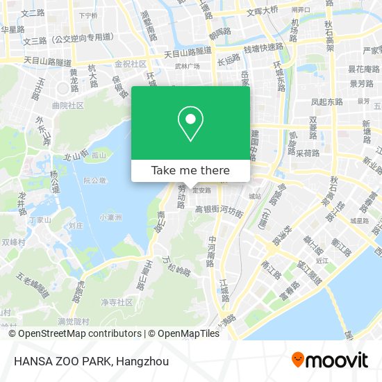 HANSA ZOO PARK map