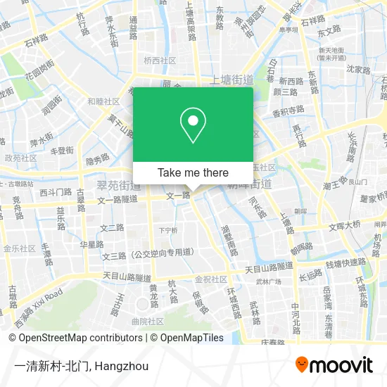 一清新村-北门 map