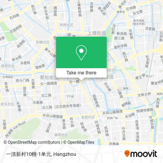 一清新村10幢-1单元 map