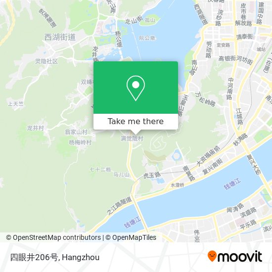 四眼井206号 map