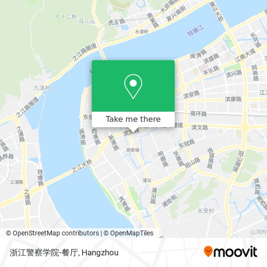 浙江警察学院-餐厅 map