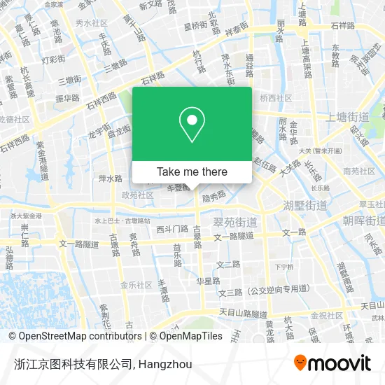 浙江京图科技有限公司 map
