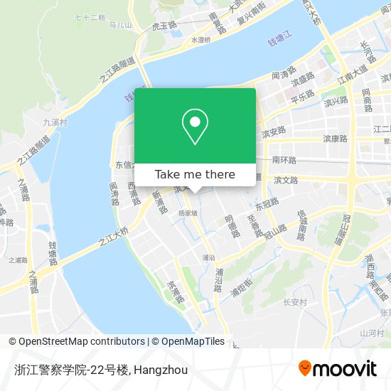 浙江警察学院-22号楼 map