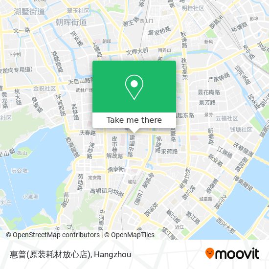 惠普(原装耗材放心店) map