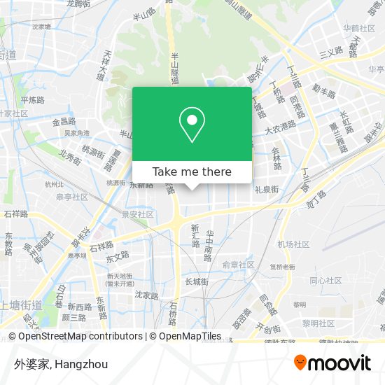 外婆家 map