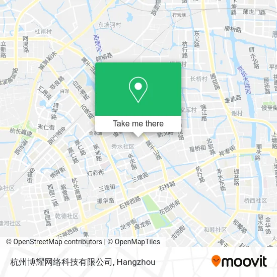 杭州博耀网络科技有限公司 map