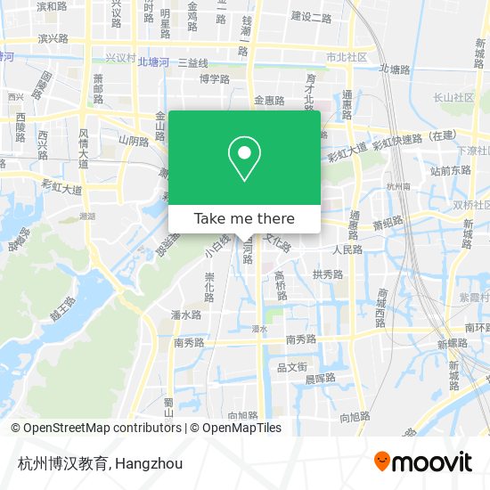 杭州博汉教育 map