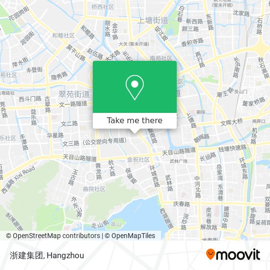 浙建集团 map