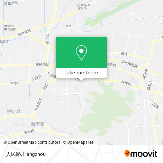 人民路 map