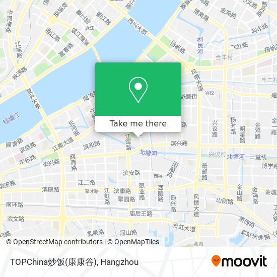 TOPChina炒饭(康康谷) map