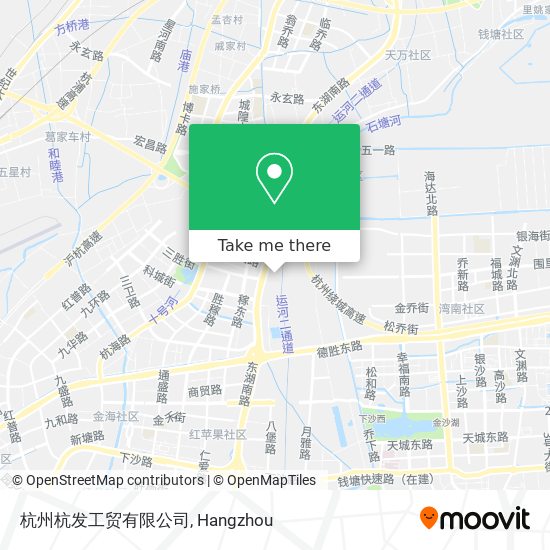 杭州杭发工贸有限公司 map