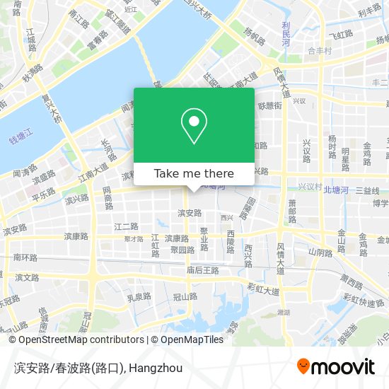 滨安路/春波路(路口) map