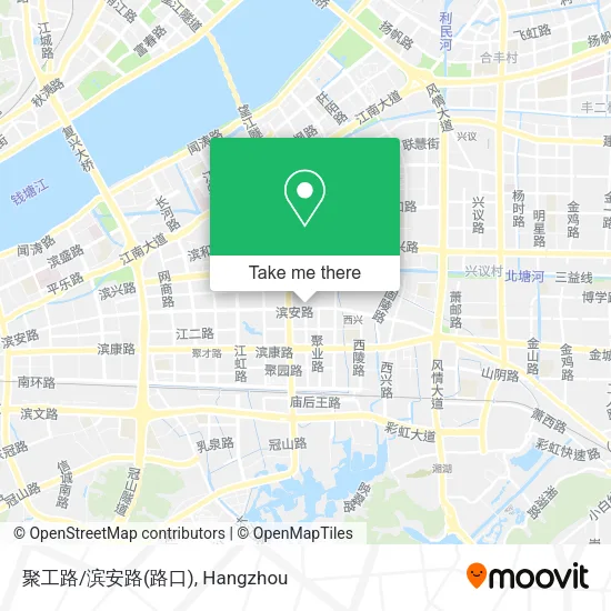 聚工路/滨安路(路口) map