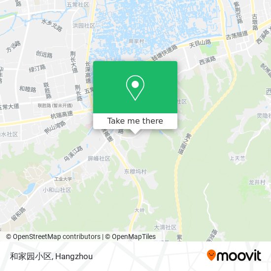 和家园小区 map
