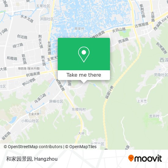 和家园景园 map
