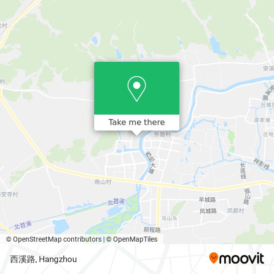 西溪路 map