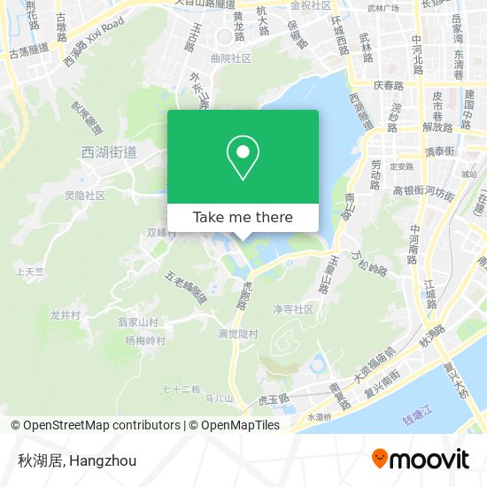 秋湖居 map