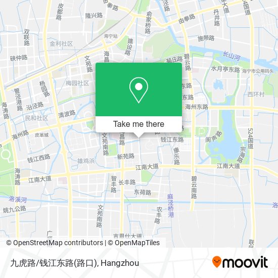 九虎路/钱江东路(路口) map