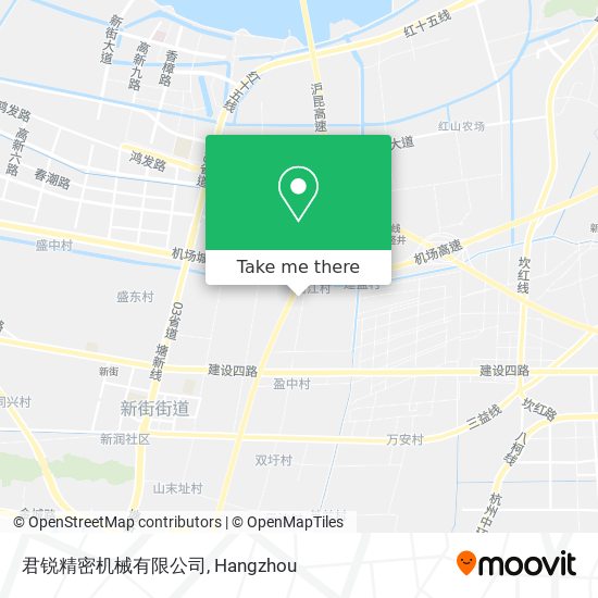 君锐精密机械有限公司 map