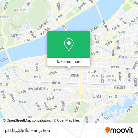 p非机动车库 map