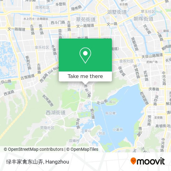 绿丰家禽东山弄 map