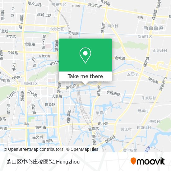萧山区中心庄稼医院 map