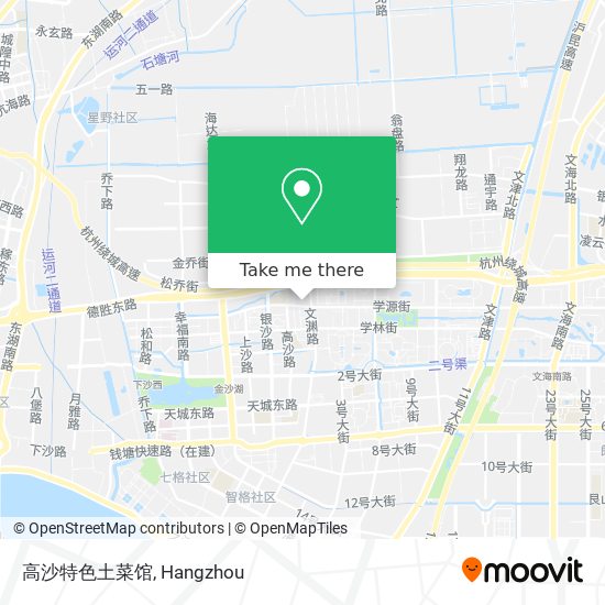 高沙特色土菜馆 map