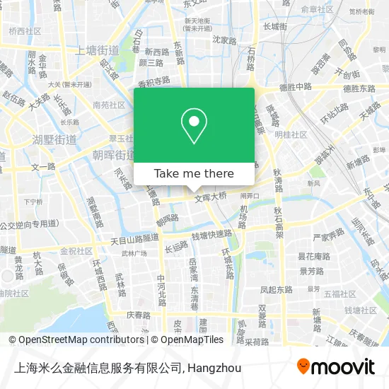 上海米么金融信息服务有限公司 map