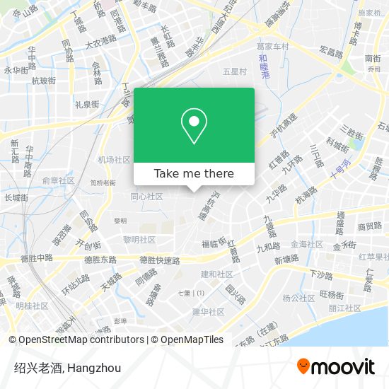 绍兴老酒 map