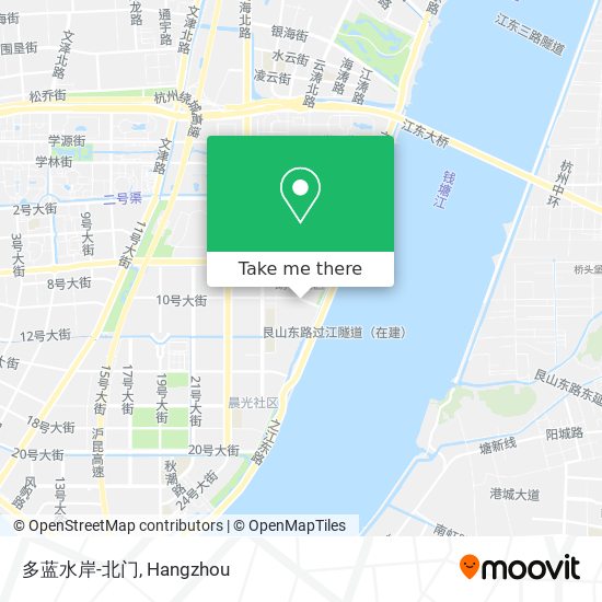 多蓝水岸-北门 map