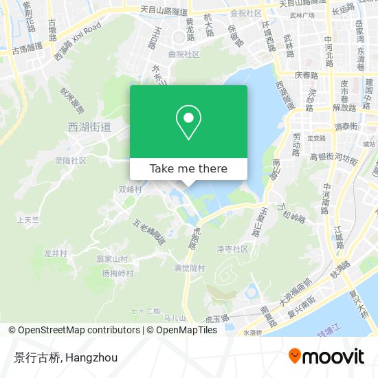 景行古桥 map