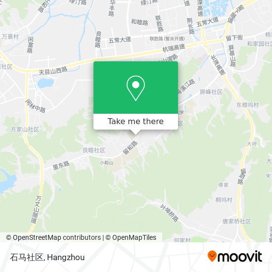 石马社区 map
