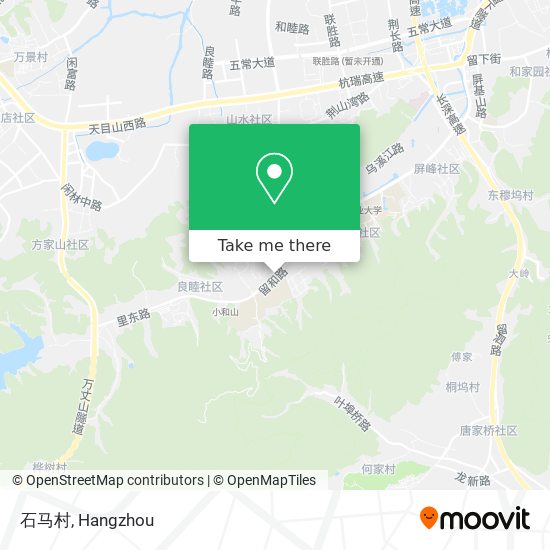 石马村 map